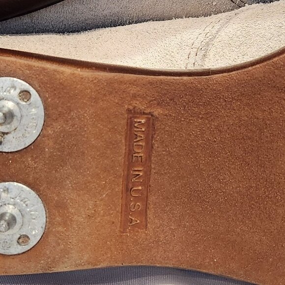 Vintage Senator Suede Golf Cleats‎ Women's 6.5M Saddle Shoe Kilties Niche *Rare* - Picture 12 of 13